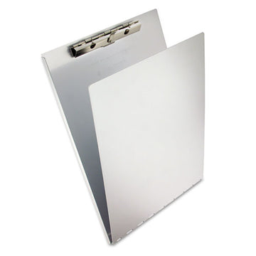 Saunders Aluminum Clipboard W-writing Plate, 1-2" Clip Cap, 8 1-2 X 12 Sheets, Silver freeshipping - TVN Wholesale